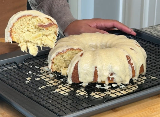 Caramel Apple Bundt Cake