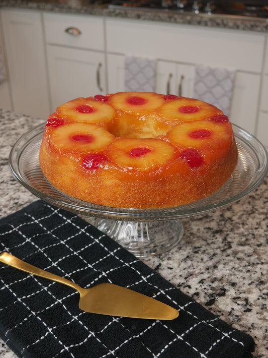 Pineapple Upside Down Bundt Cake