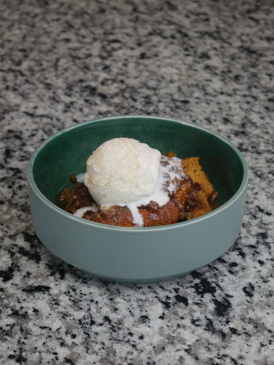 Brown Butter Sweet Potato Pecan Cobbler